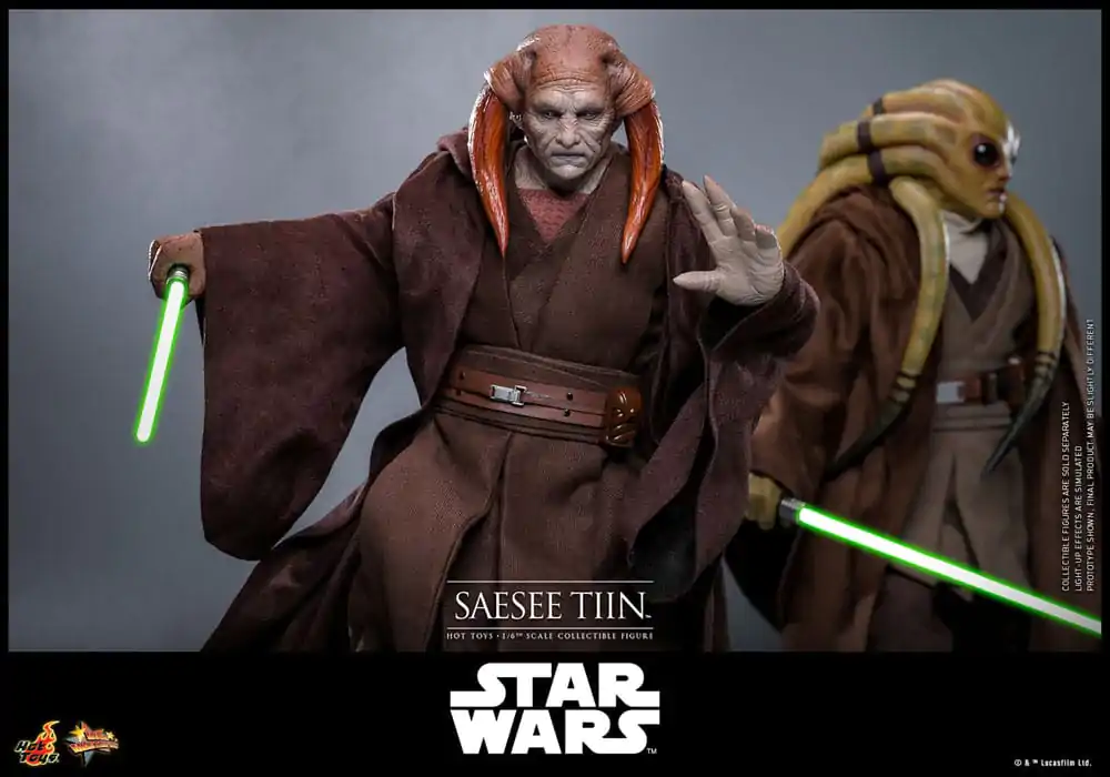 Star Wars: Episode III - Revenge of the Sith Movie Masterpiece Actionfigur 1/6 Saesee Tiin 31 cm Produktfoto