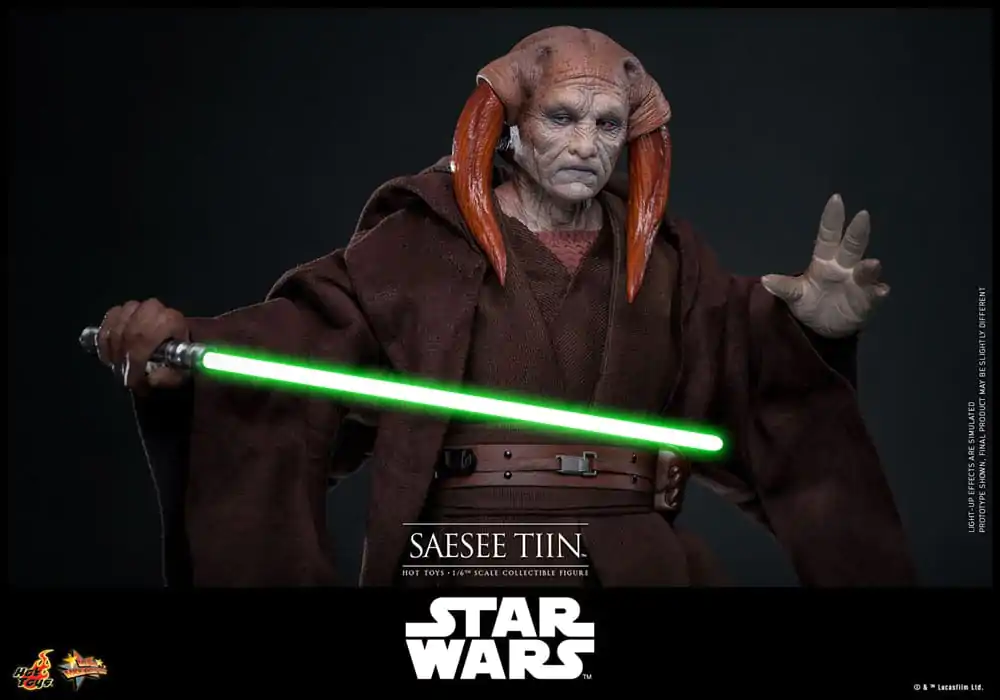 Star Wars: Episode III - Revenge of the Sith Movie Masterpiece Actionfigur 1/6 Saesee Tiin 31 cm Produktfoto