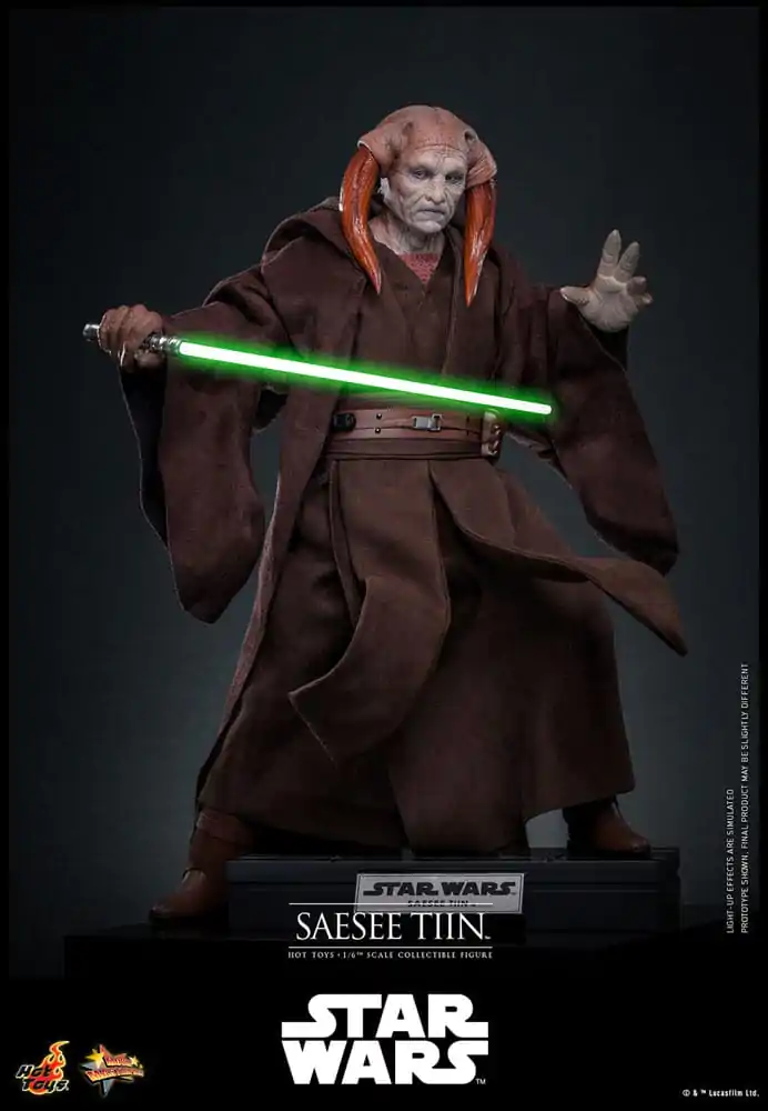 Star Wars: Episode III - Revenge of the Sith Movie Masterpiece Actionfigur 1/6 Saesee Tiin 31 cm Produktfoto