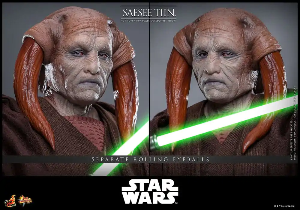 Star Wars: Episode III - Revenge of the Sith Movie Masterpiece Actionfigur 1/6 Saesee Tiin 31 cm Produktfoto