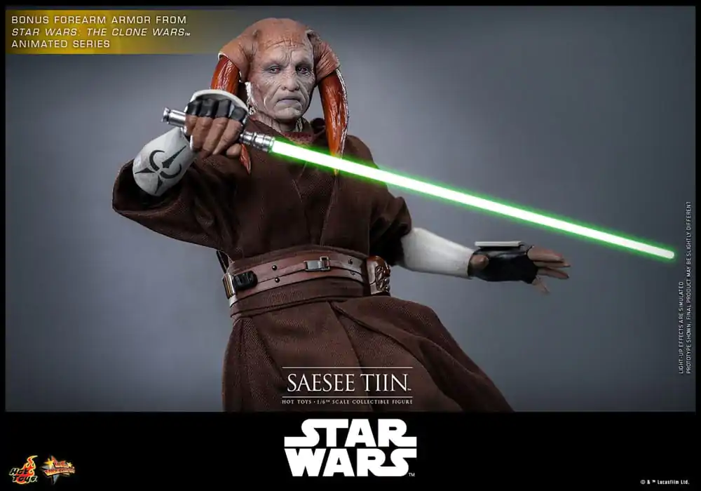 Star Wars: Episode III - Revenge of the Sith Movie Masterpiece Actionfigur 1/6 Saesee Tiin 31 cm Produktfoto