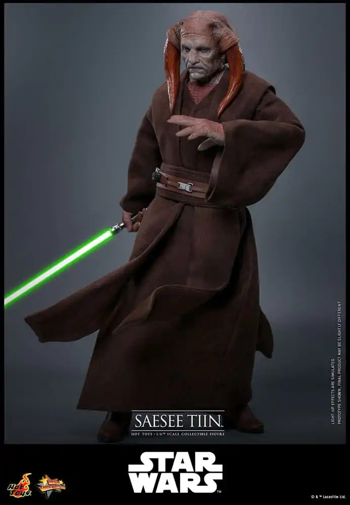 Star Wars: Episode III - Revenge of the Sith Movie Masterpiece Actionfigur 1/6 Saesee Tiin 31 cm Produktfoto