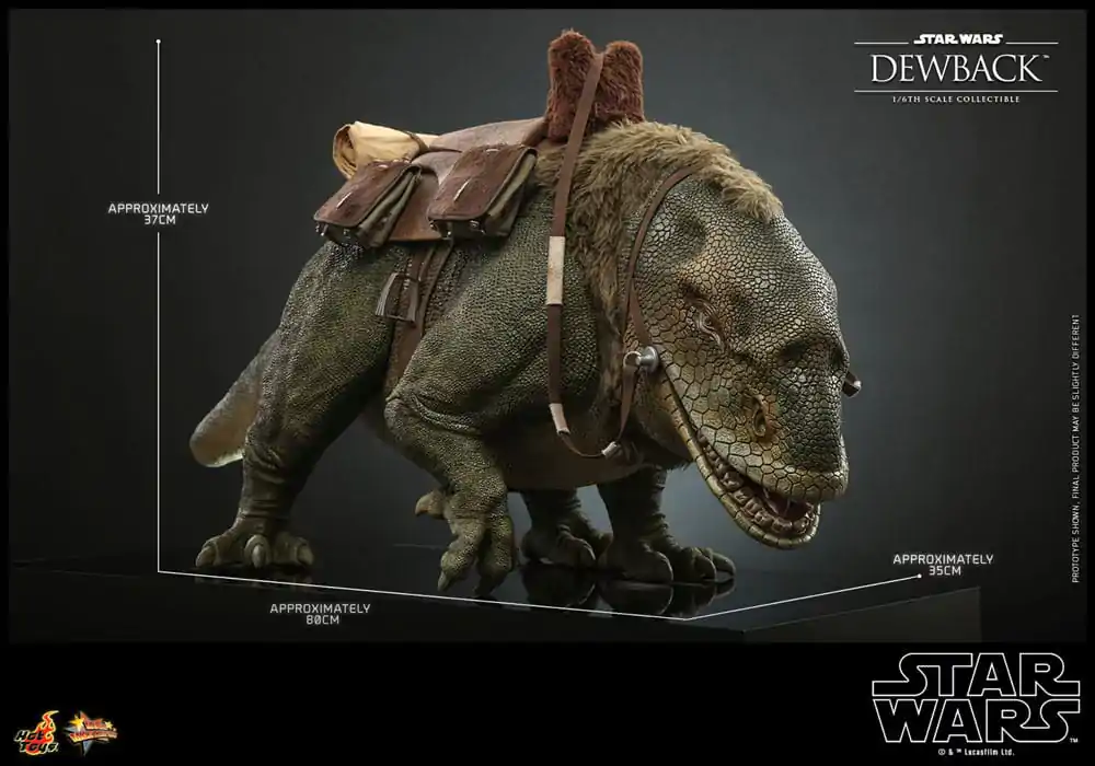Star Wars: Episode IV Actionfigur 1/6 Dewback 37 cm Produktfoto