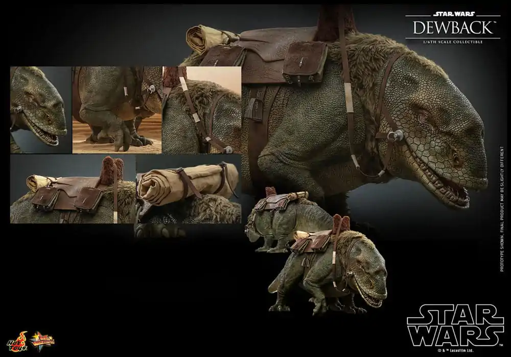 Star Wars: Episode IV Actionfigur 1/6 Dewback 37 cm Produktfoto