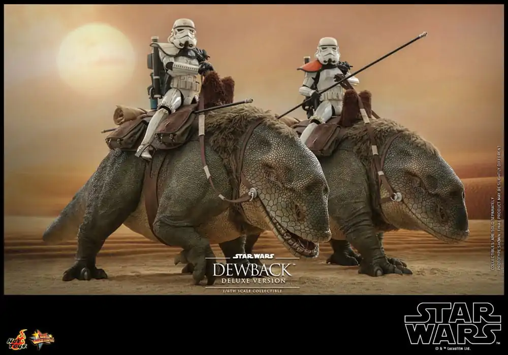 Star Wars: Episode IV Actionfigur 1/6 Dewback Deluxe Version 37 cm Produktfoto