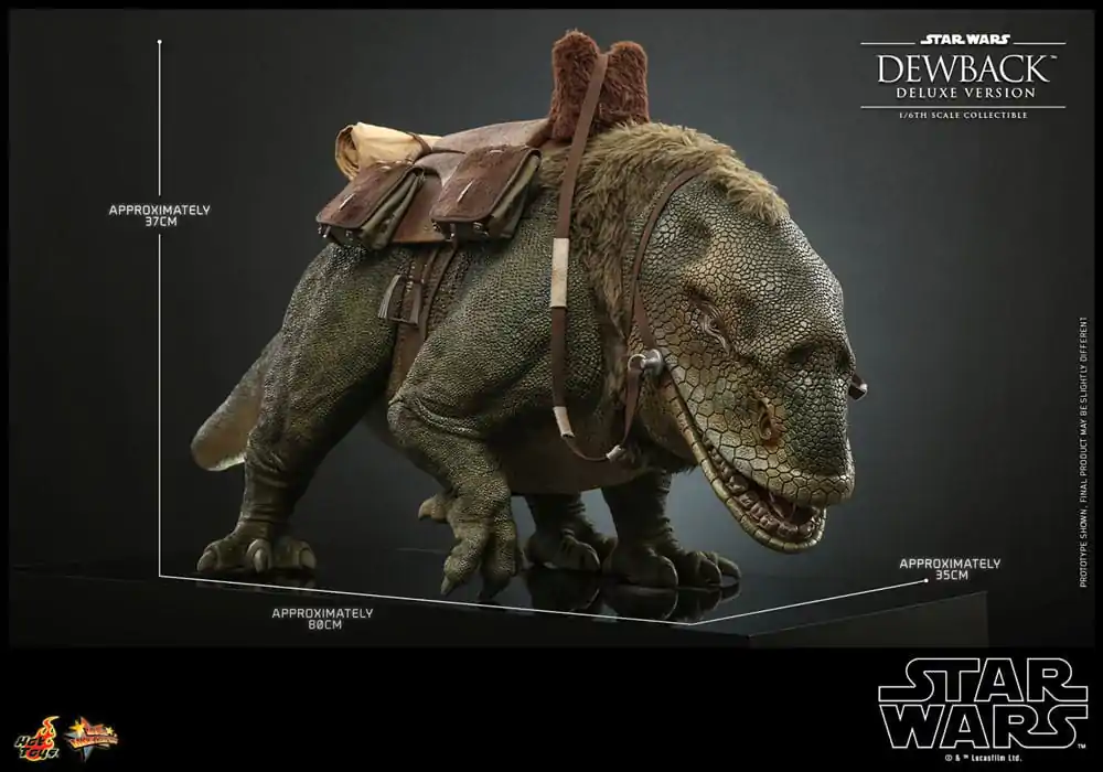 Star Wars: Episode IV Actionfigur 1/6 Dewback Deluxe Version 37 cm Produktfoto