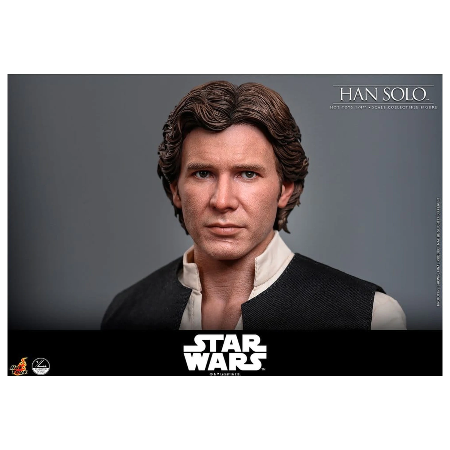 Star Wars Episode IV Actionfigur 1/4 Han Solo 46 cm Produktfoto