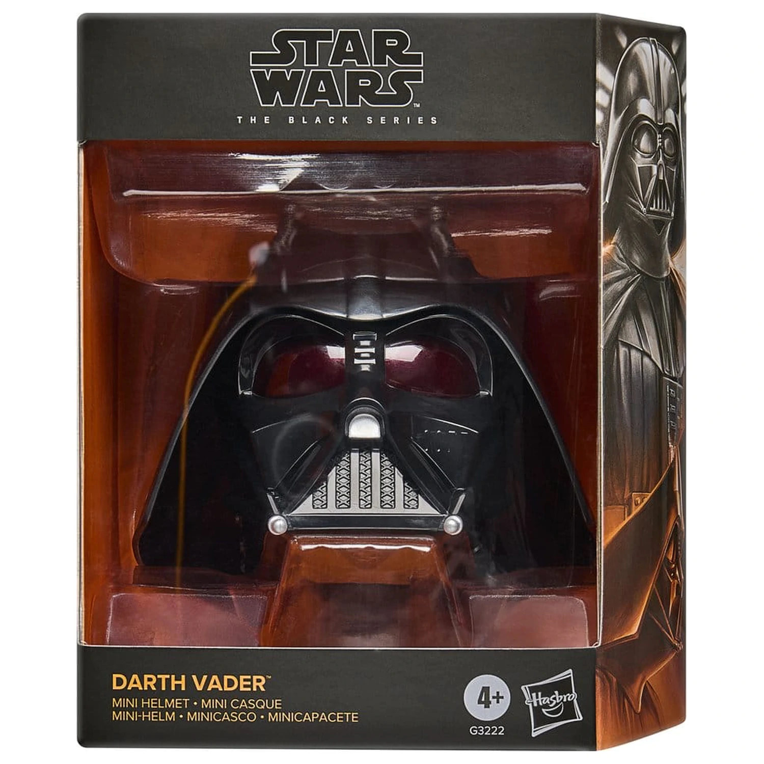 Star Wars Episode IV Black Series Mini Helm Darth Vader 15 cm Produktfoto