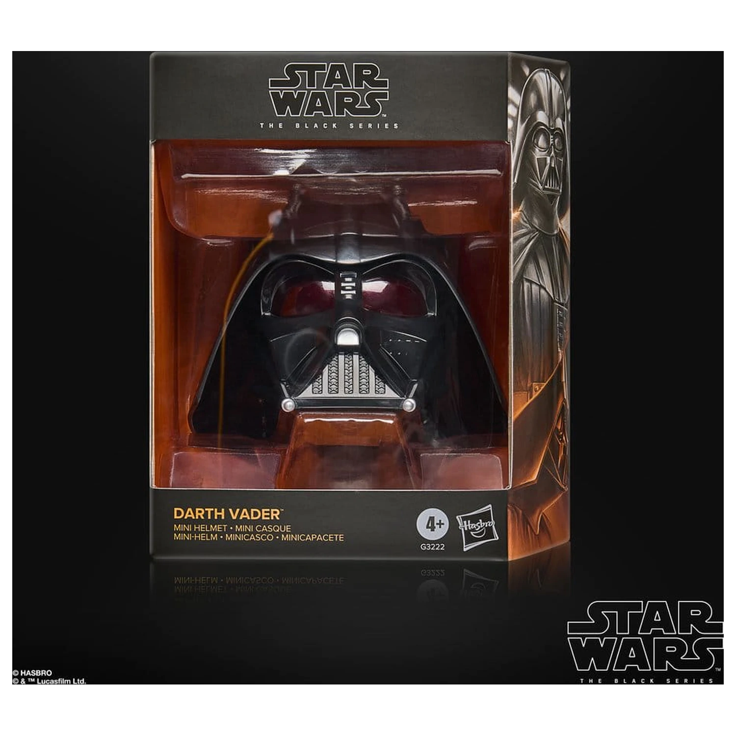 Star Wars Episode IV Black Series Mini Helm Darth Vader 15 cm Produktfoto