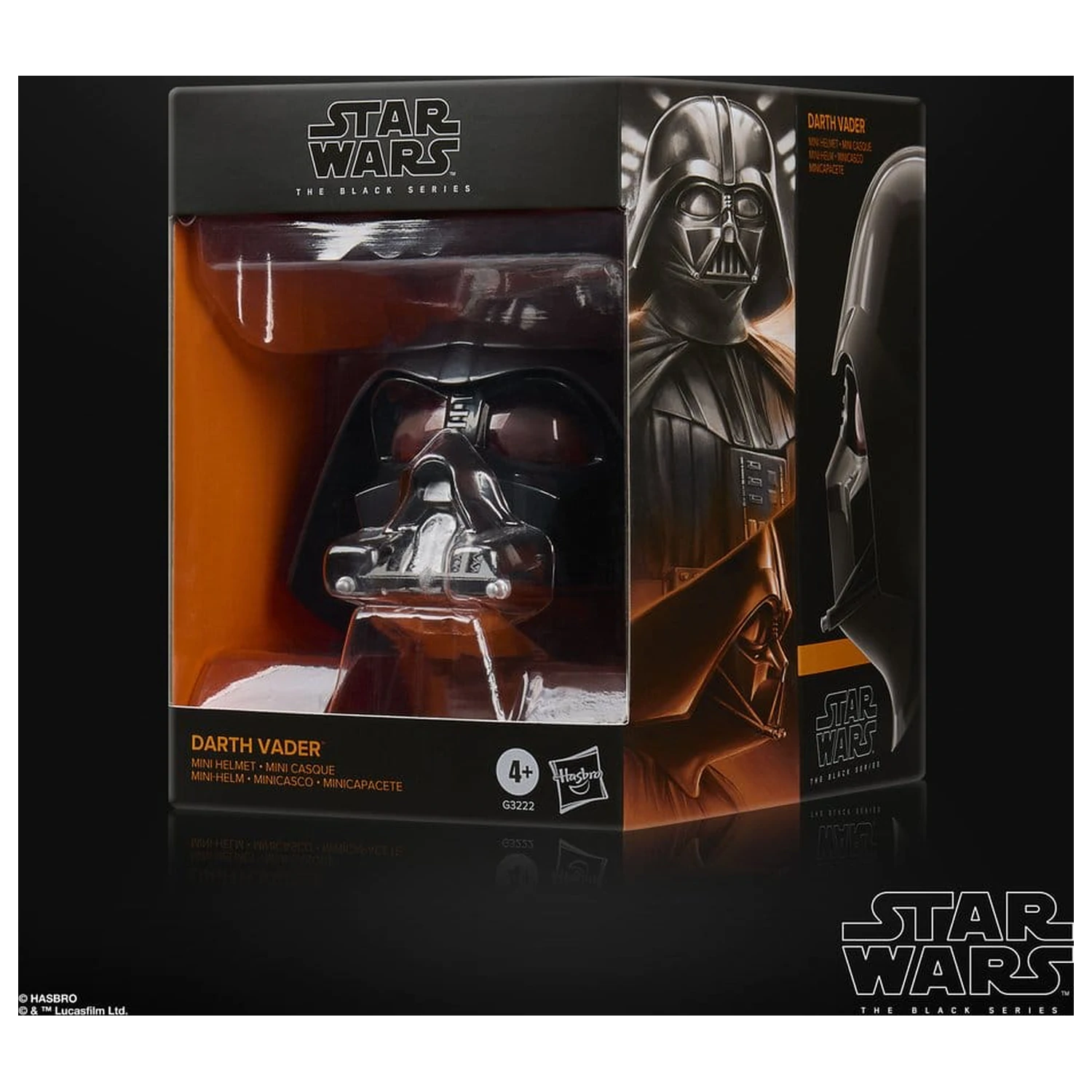 Star Wars Episode IV Black Series Mini Helm Darth Vader 15 cm Produktfoto