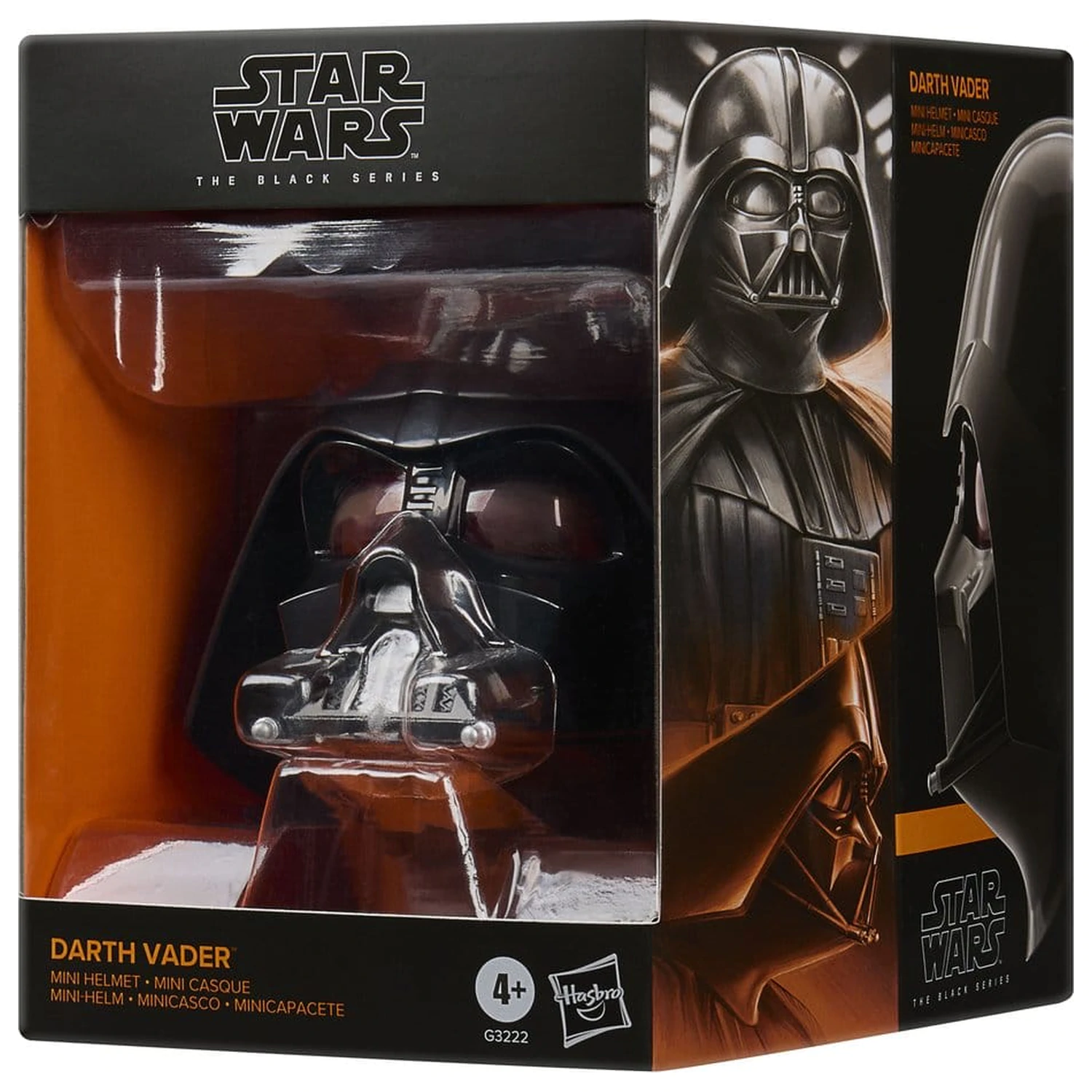 Star Wars Episode IV Black Series Mini Helm Darth Vader 15 cm Produktfoto