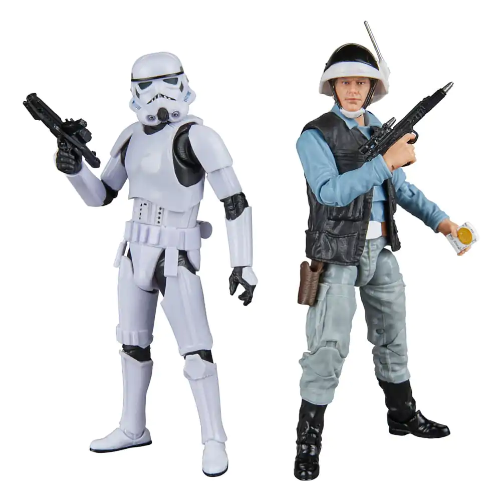 Star Wars Episode IV Black Series Action Figur 2er-Pack Rebel Trooper & Stormtrooper 15 cm Produktfoto