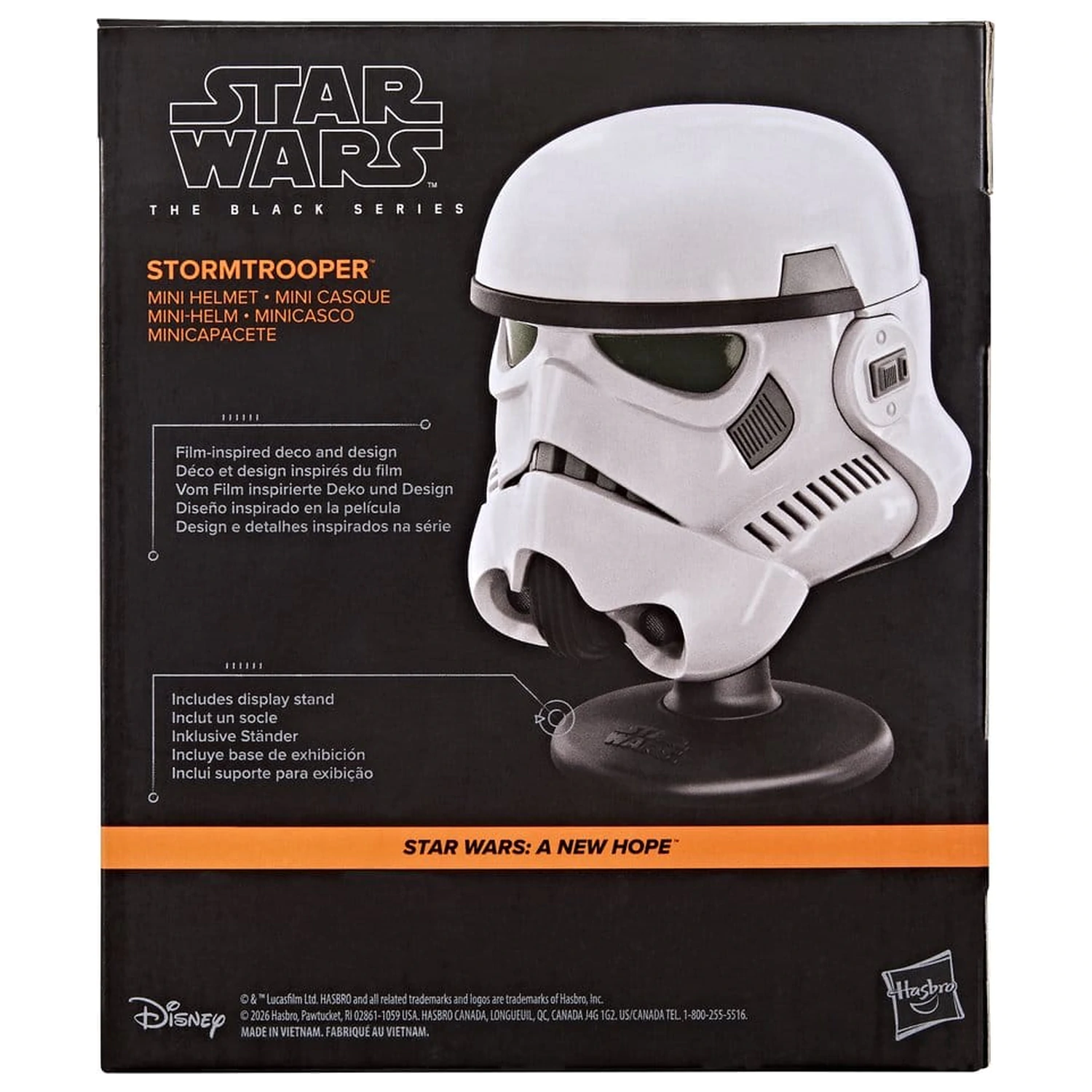 Star Wars Episode IV Black Series Mini Helm Stormtrooper Produktfoto