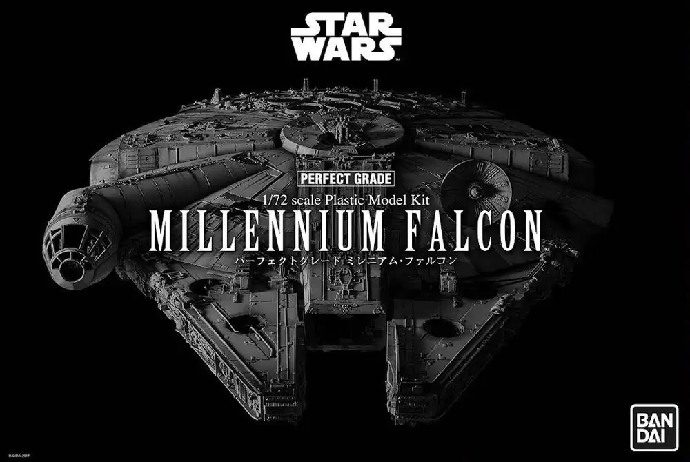 Star Wars Episode IV Perfect Grade Modellbausatz 1/72 Millennium Falke 48 cm Produktfoto