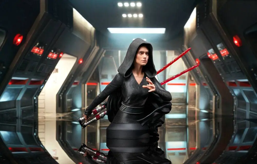 Star Wars Episode IX Büste 1/6 Dark Rey NYCC 2021 15 cm Produktfoto
