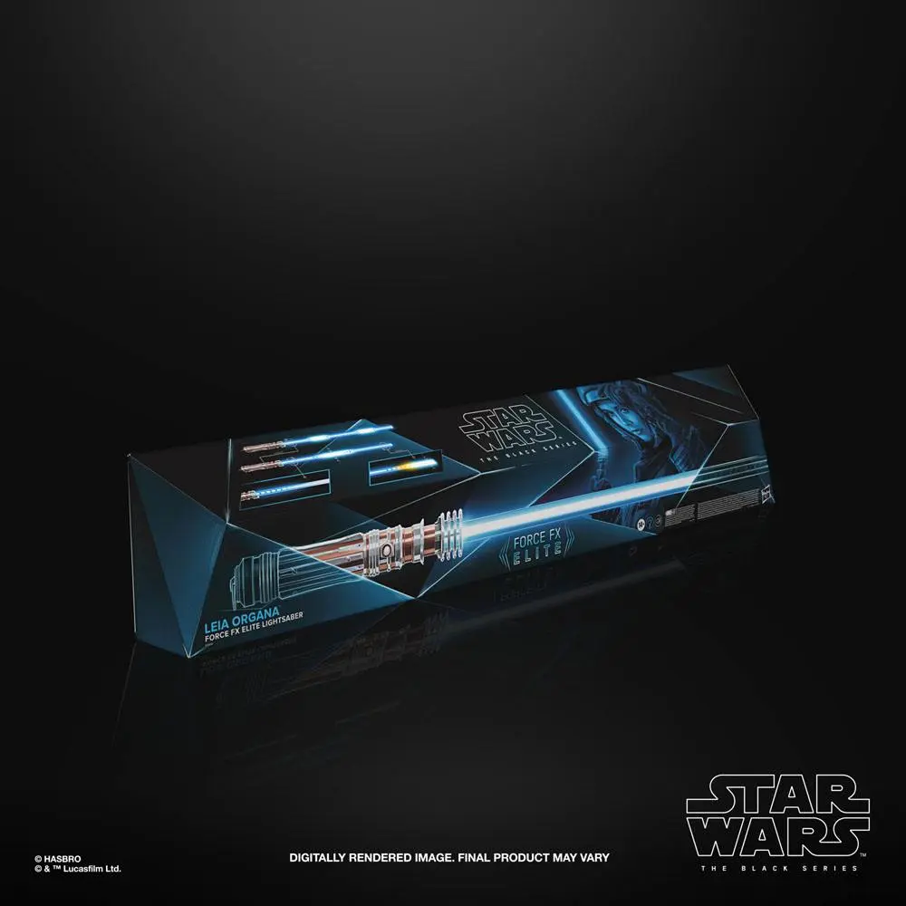 Star Wars Episode IX Black Series Replik 1/1 Force FX Elite Lichtschwert Leia Organa Produktfoto