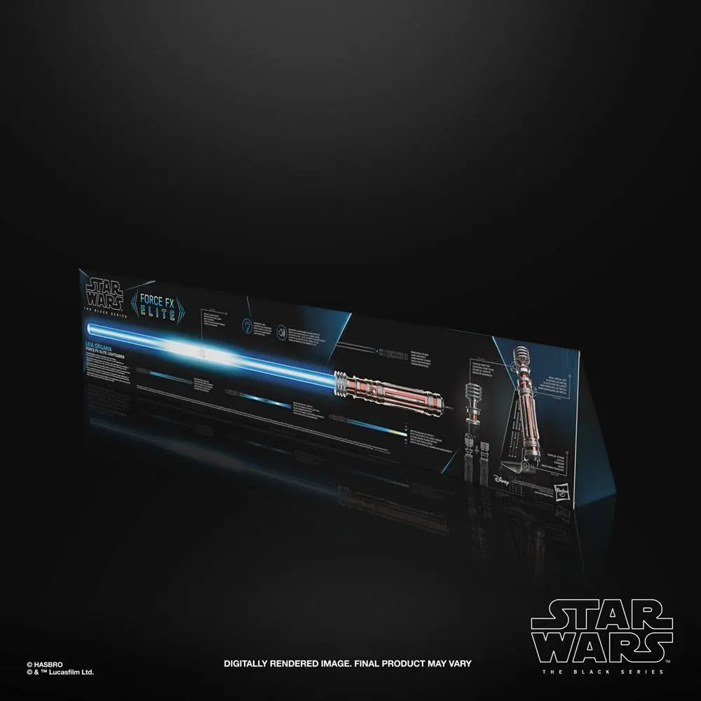 Star Wars Episode IX Black Series Replik 1/1 Force FX Elite Lichtschwert Leia Organa Produktfoto