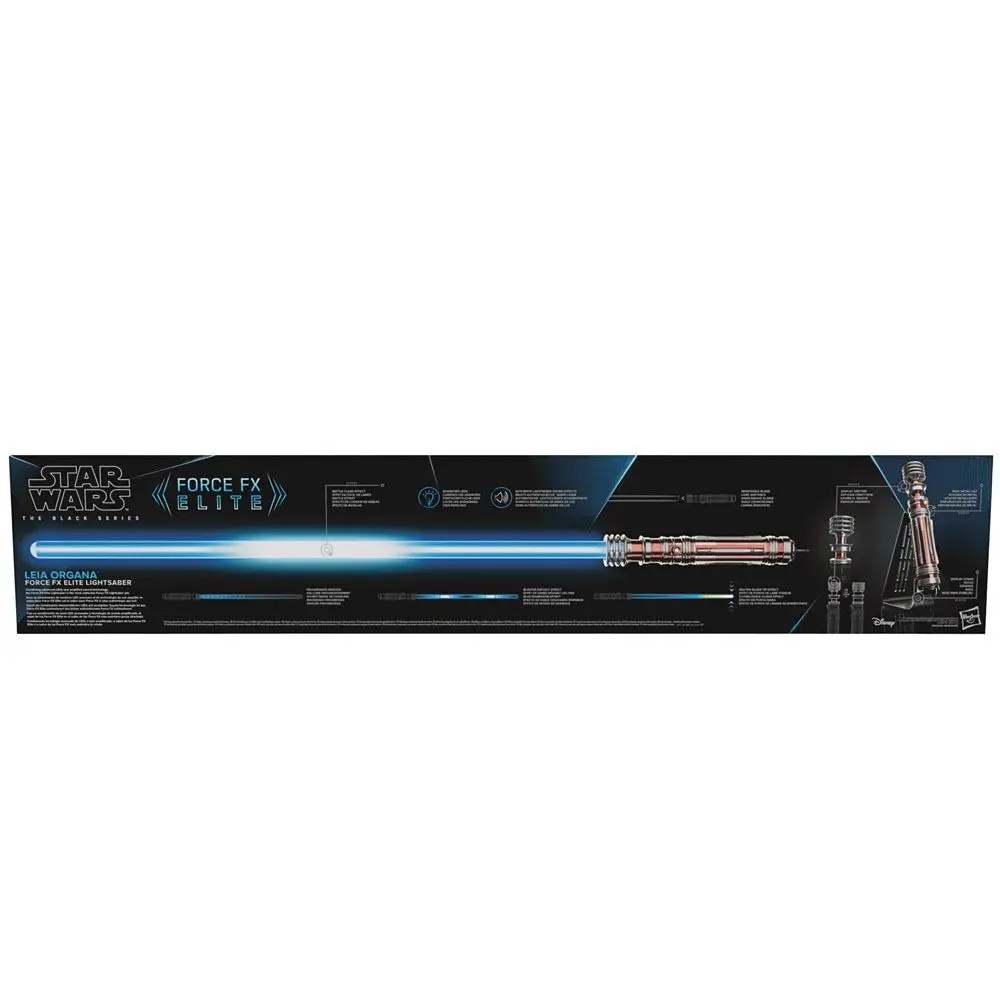 Star Wars Episode IX Black Series Replik 1/1 Force FX Elite Lichtschwert Leia Organa Produktfoto