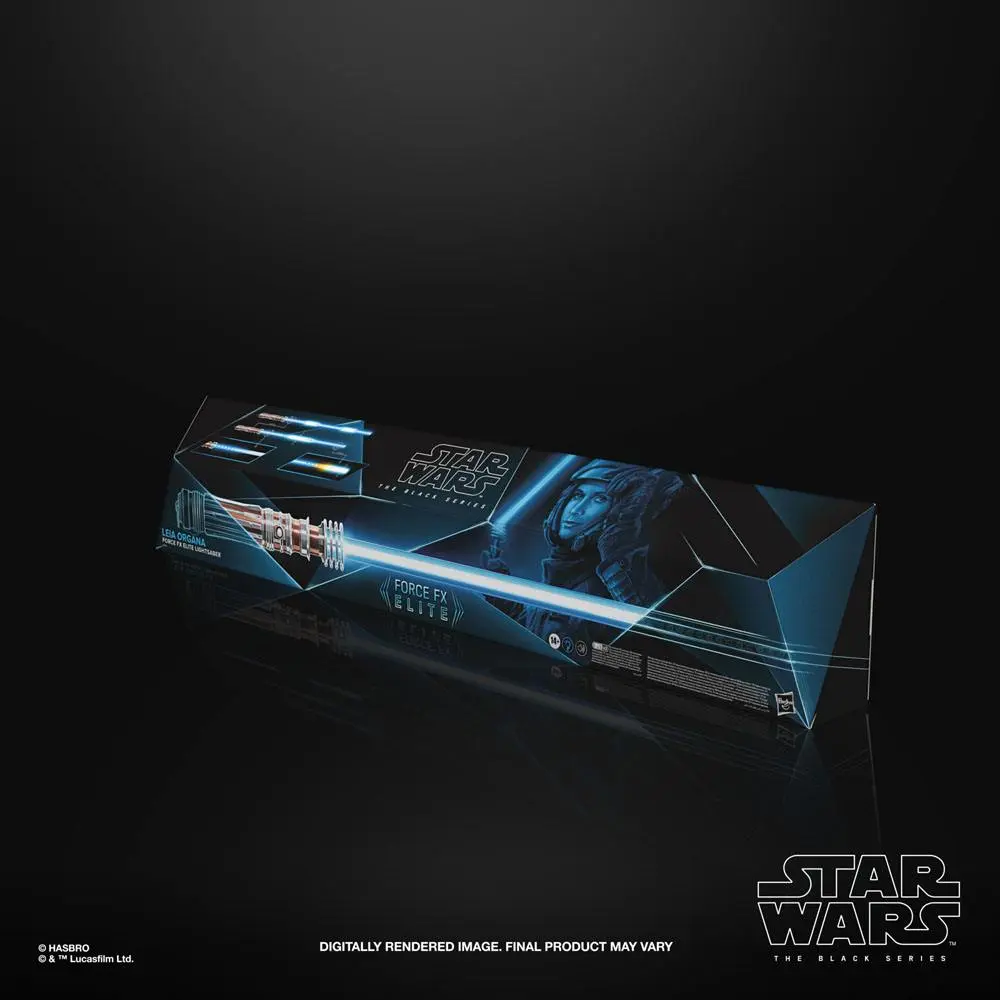 Star Wars Episode IX Black Series Replik 1/1 Force FX Elite Lichtschwert Leia Organa Produktfoto