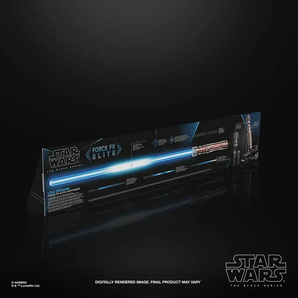 Star Wars Episode IX Black Series Replik 1/1 Force FX Elite Lichtschwert Leia Organa Produktfoto
