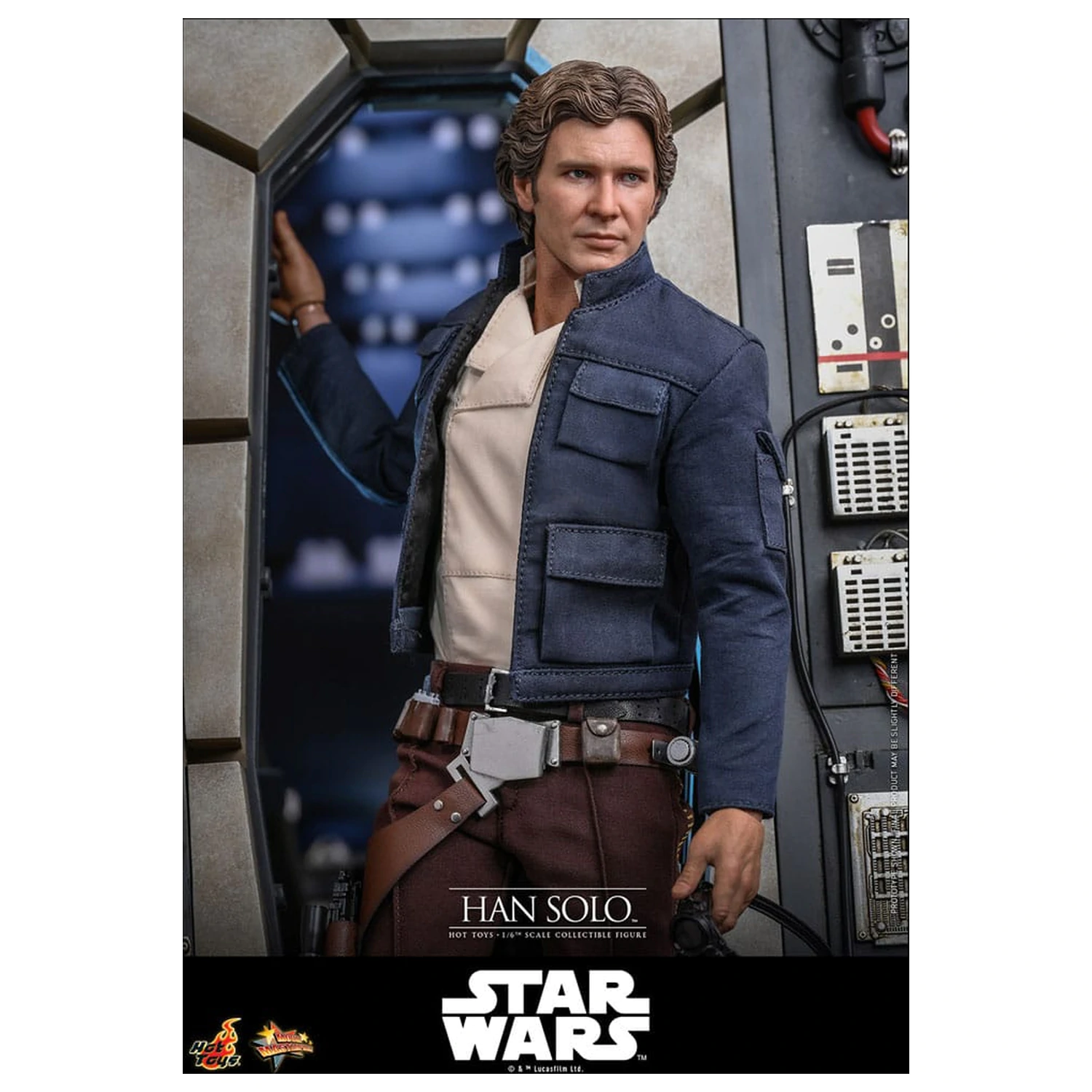 Star Wars Episode V Movie Masterpiece Action Figur 1/6 Han Solo 31 cm Produktfoto