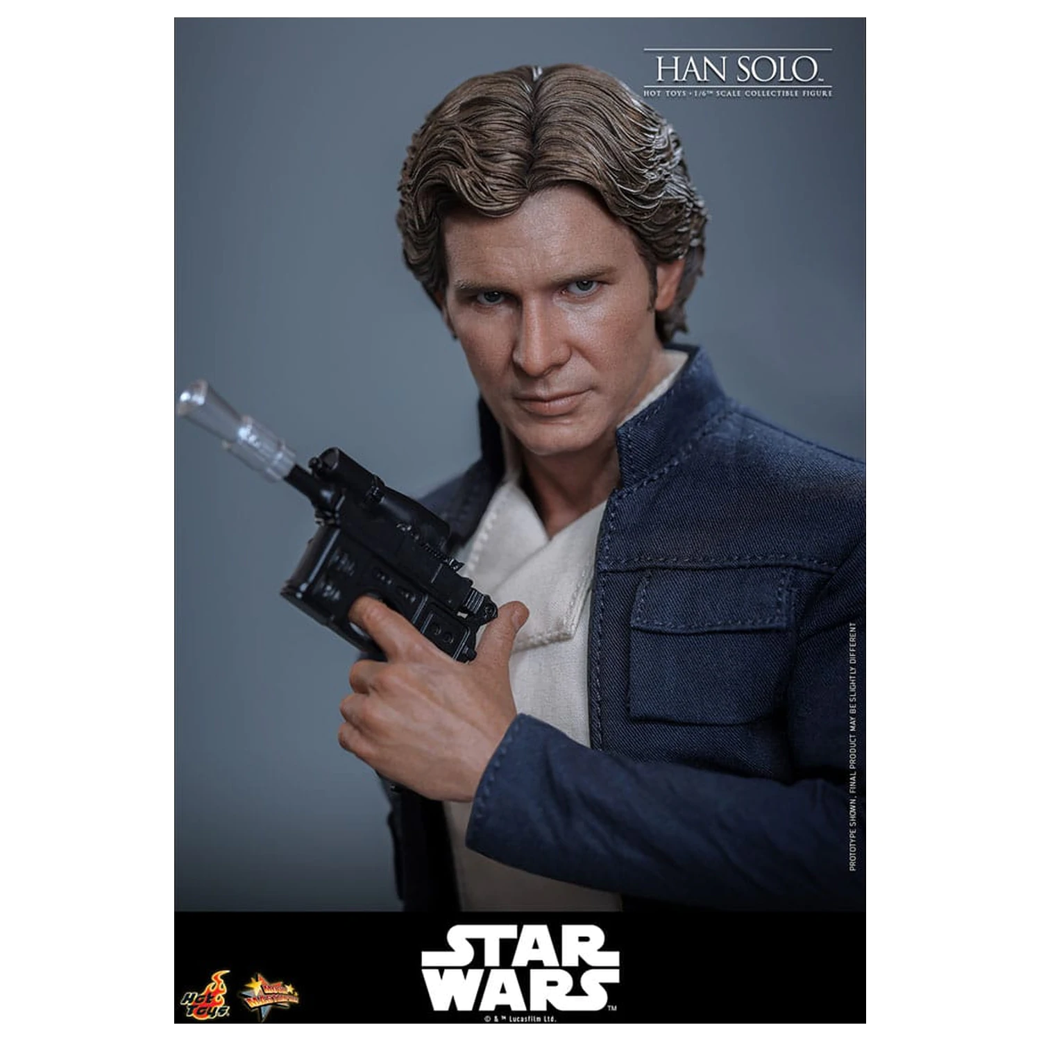 Star Wars Episode V Movie Masterpiece Action Figur 1/6 Han Solo 31 cm Produktfoto