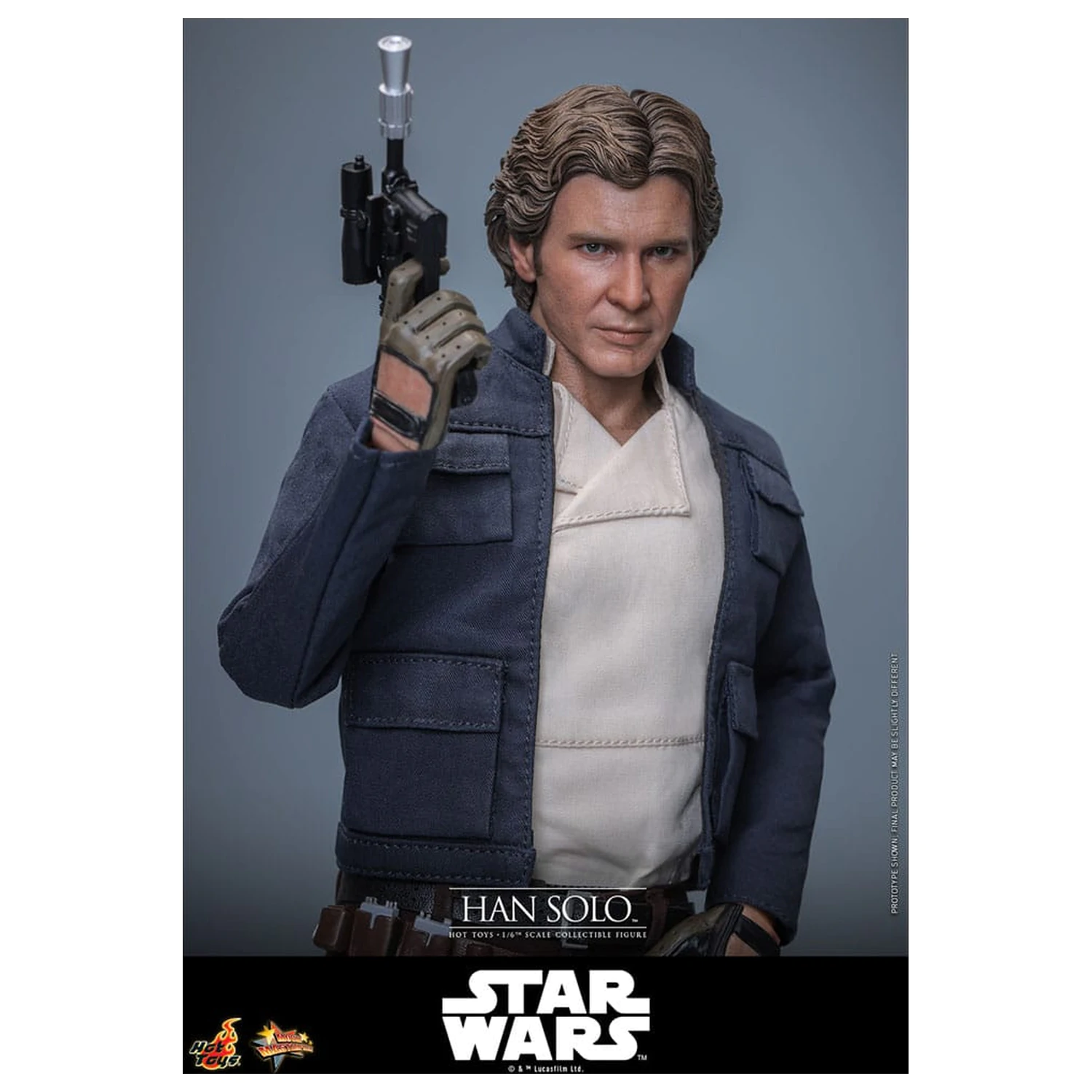 Star Wars Episode V Movie Masterpiece Action Figur 1/6 Han Solo 31 cm Produktfoto