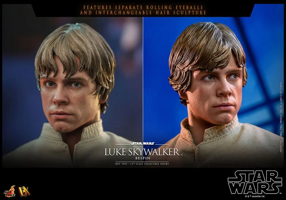 Star Wars Episode V Movie Masterpiece Actionfigur 1/6 Luke Skywalker Bespin 28 cm Produktfoto
