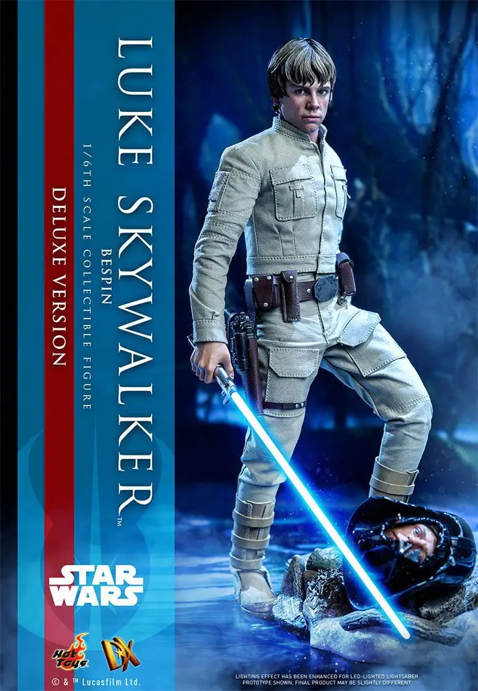 Star Wars Episode V Movie Masterpiece Actionfigur 1/6 Luke Skywalker Bespin (Deluxe Version) 28 cm Produktfoto