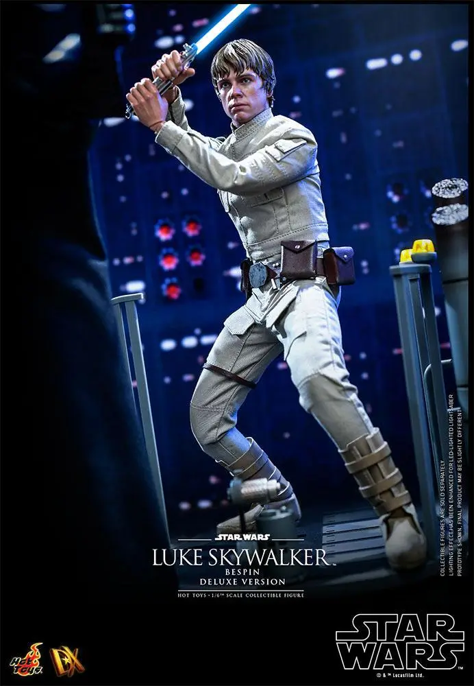 Star Wars Episode V Movie Masterpiece Actionfigur 1/6 Luke Skywalker Bespin (Deluxe Version) 28 cm Produktfoto