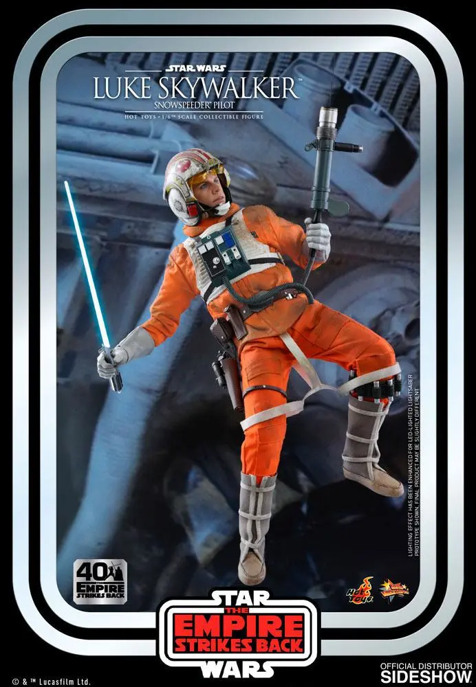 Star Wars Episode V Movie Masterpiece Actionfigur 1/6 Luke Skywalker (Snowspeeder Pilot) 28 cm Produktfoto