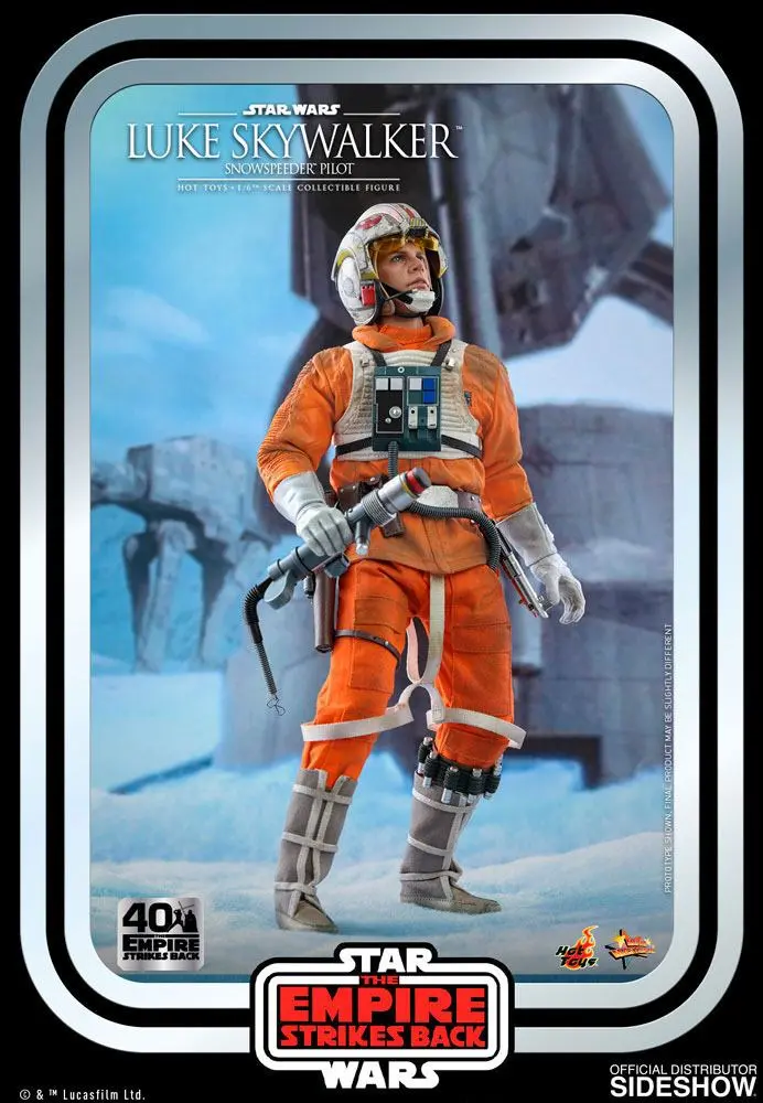 Star Wars Episode V Movie Masterpiece Actionfigur 1/6 Luke Skywalker (Snowspeeder Pilot) 28 cm Produktfoto