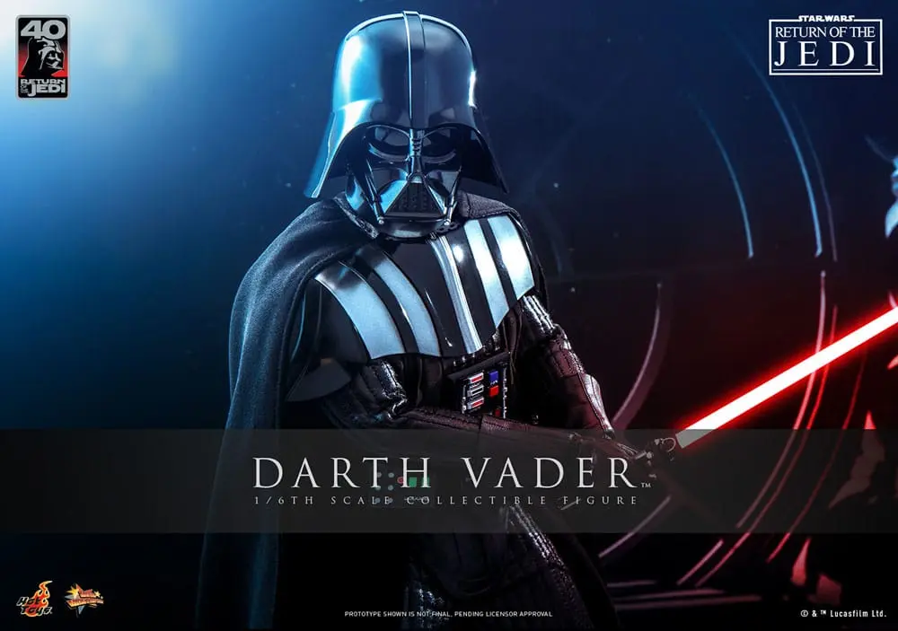 Star Wars: Episode VI 40th Anniversary Actionfigur 1/6 Darth Vader 35 cm Produktfoto
