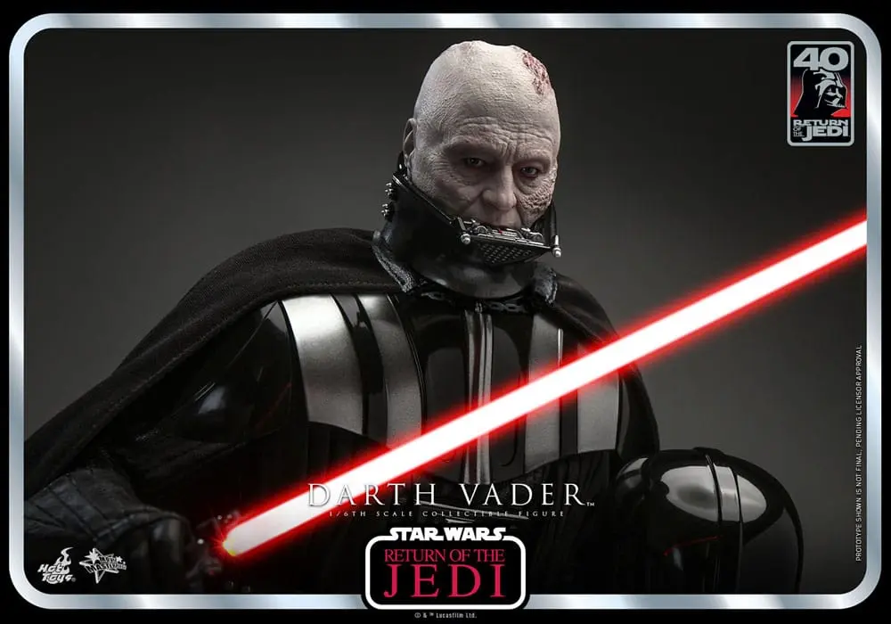 Star Wars: Episode VI 40th Anniversary Actionfigur 1/6 Darth Vader 35 cm Produktfoto