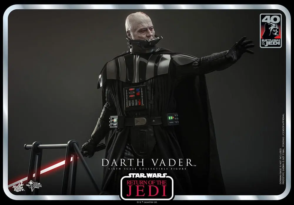 Star Wars: Episode VI 40th Anniversary Actionfigur 1/6 Darth Vader 35 cm Produktfoto