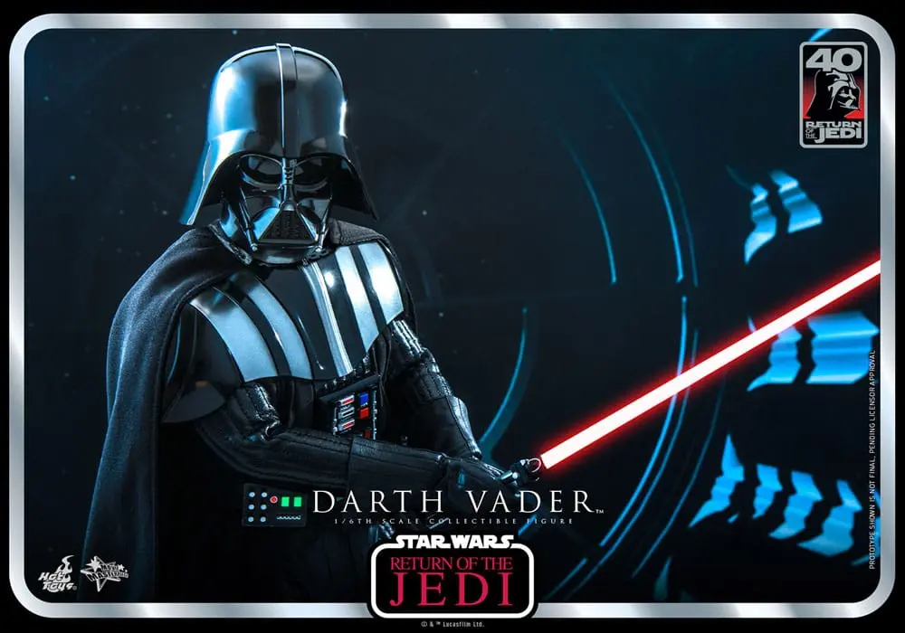 Star Wars: Episode VI 40th Anniversary Actionfigur 1/6 Darth Vader 35 cm Produktfoto