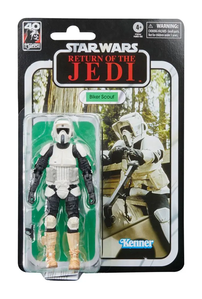 Star Wars Episode VI 40th Anniversary Black Series Actionfigur Biker Scout 15 cm termékfotó