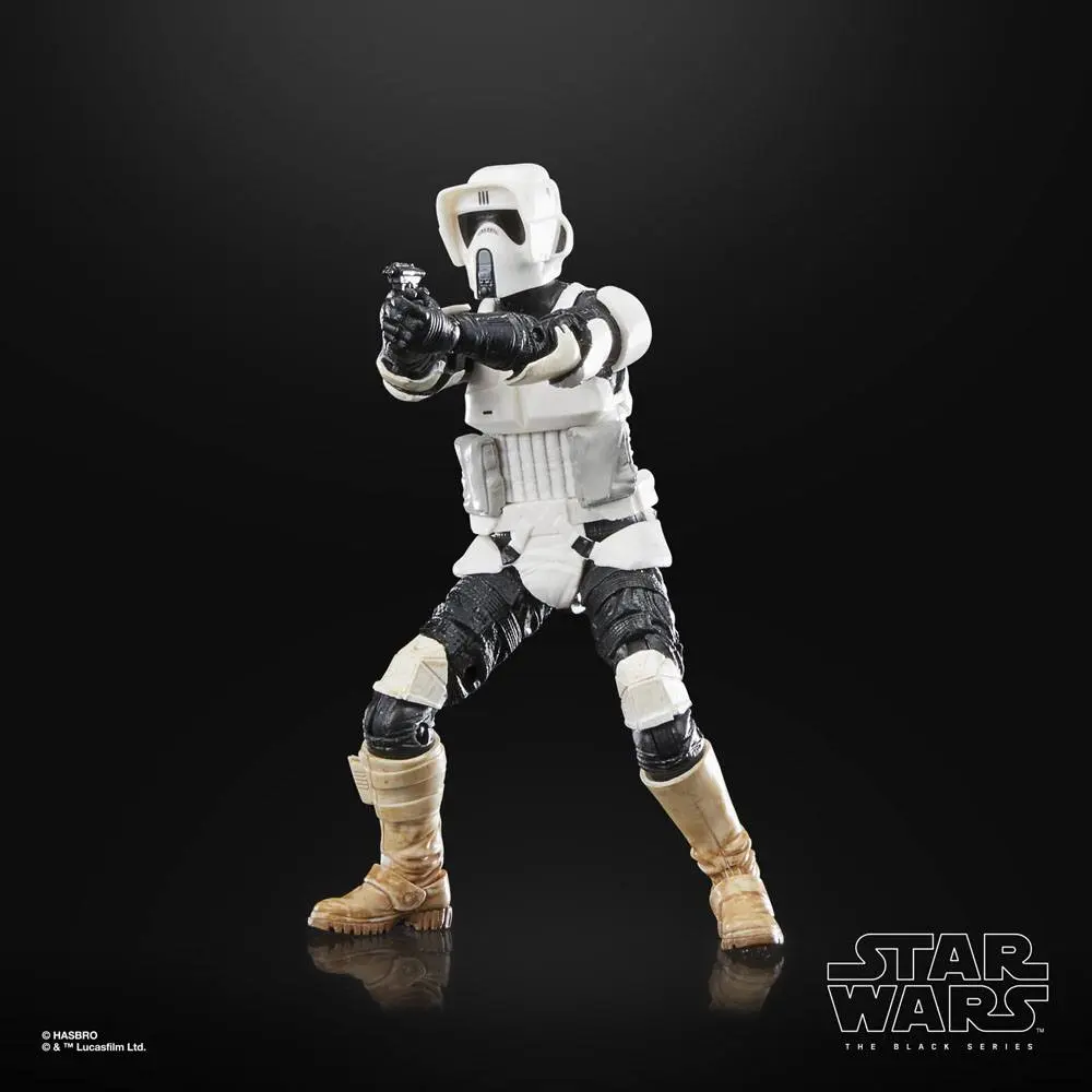 Star Wars Episode VI 40th Anniversary Black Series Actionfigur Biker Scout 15 cm termékfotó