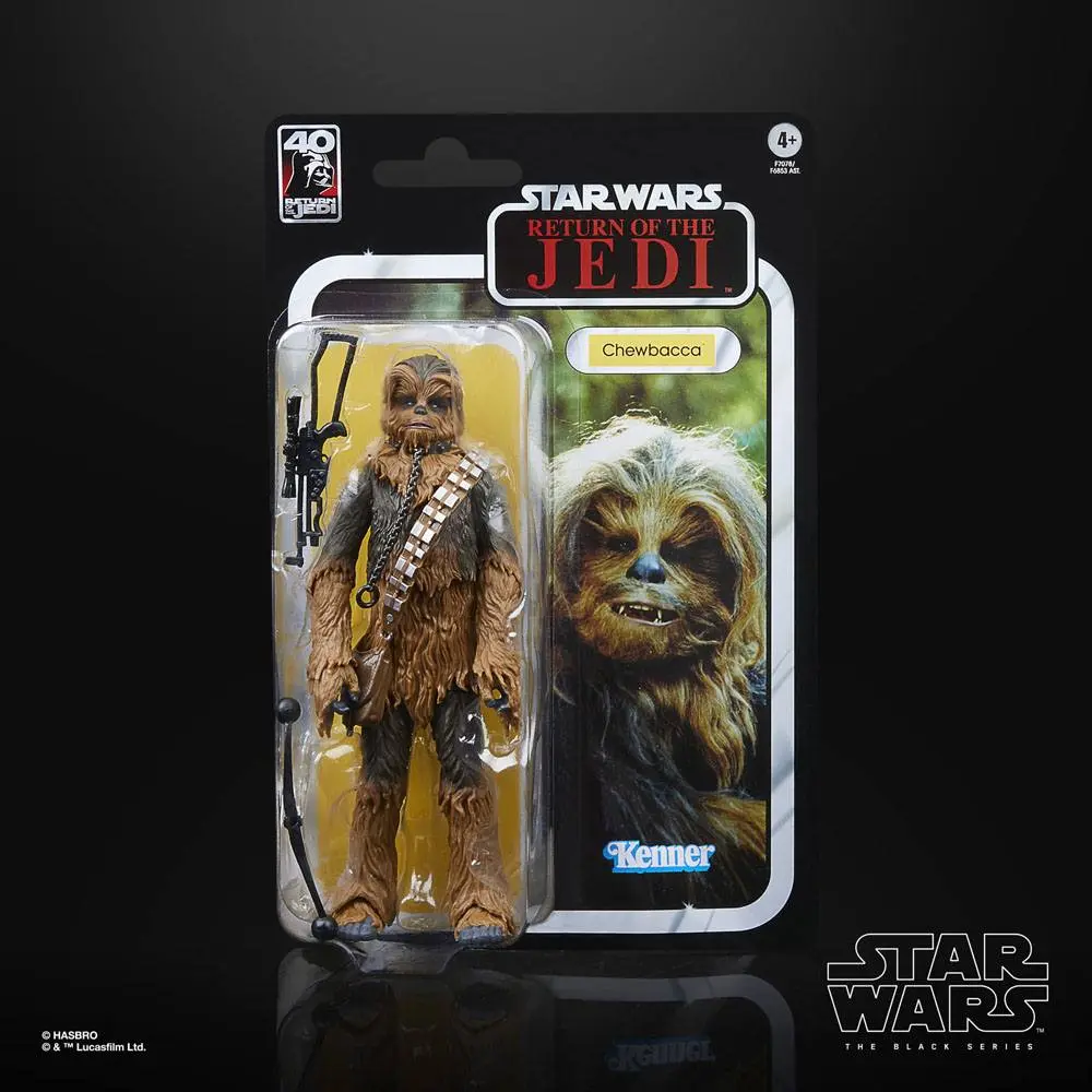 Star Wars Episode VI 40th Anniversary Black Series Action Figur Chewbacca 15 cm Produktfoto