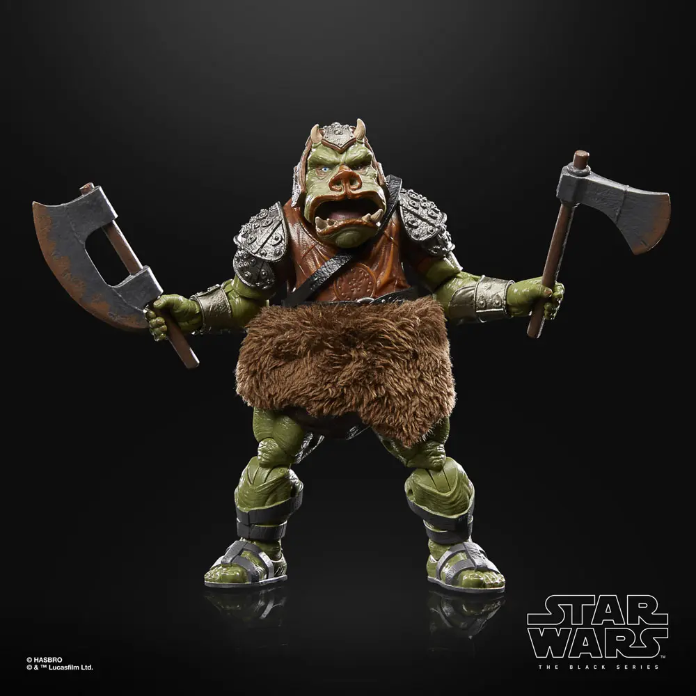 Star Wars Episode VI 40th Anniversary Black Series Deluxe Action Figur Gamorrean Guard 15 cm Produktfoto