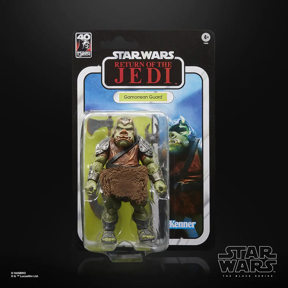 Star Wars Episode VI 40th Anniversary Black Series Deluxe Action Figur Gamorrean Guard 15 cm Produktfoto