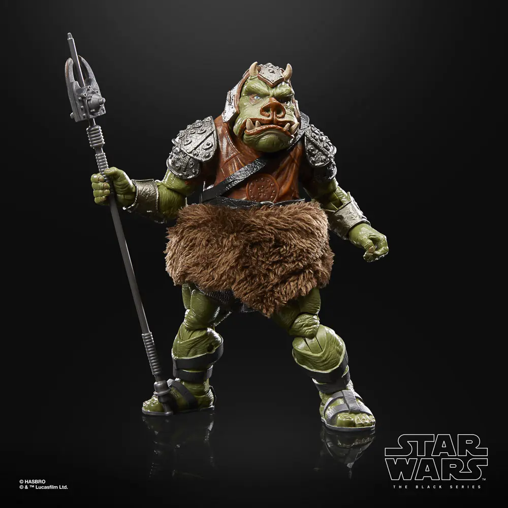Star Wars Episode VI 40th Anniversary Black Series Deluxe Action Figur Gamorrean Guard 15 cm Produktfoto