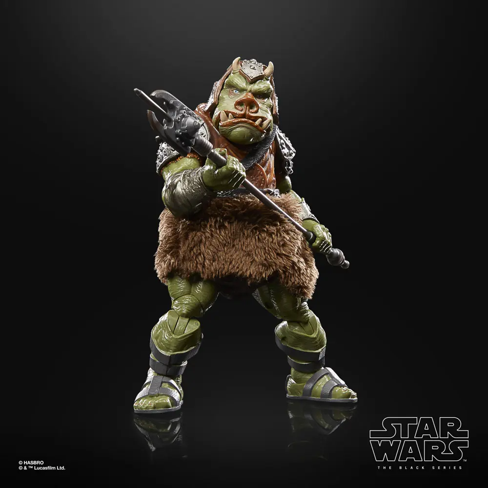 Star Wars Episode VI 40th Anniversary Black Series Deluxe Action Figur Gamorrean Guard 15 cm Produktfoto