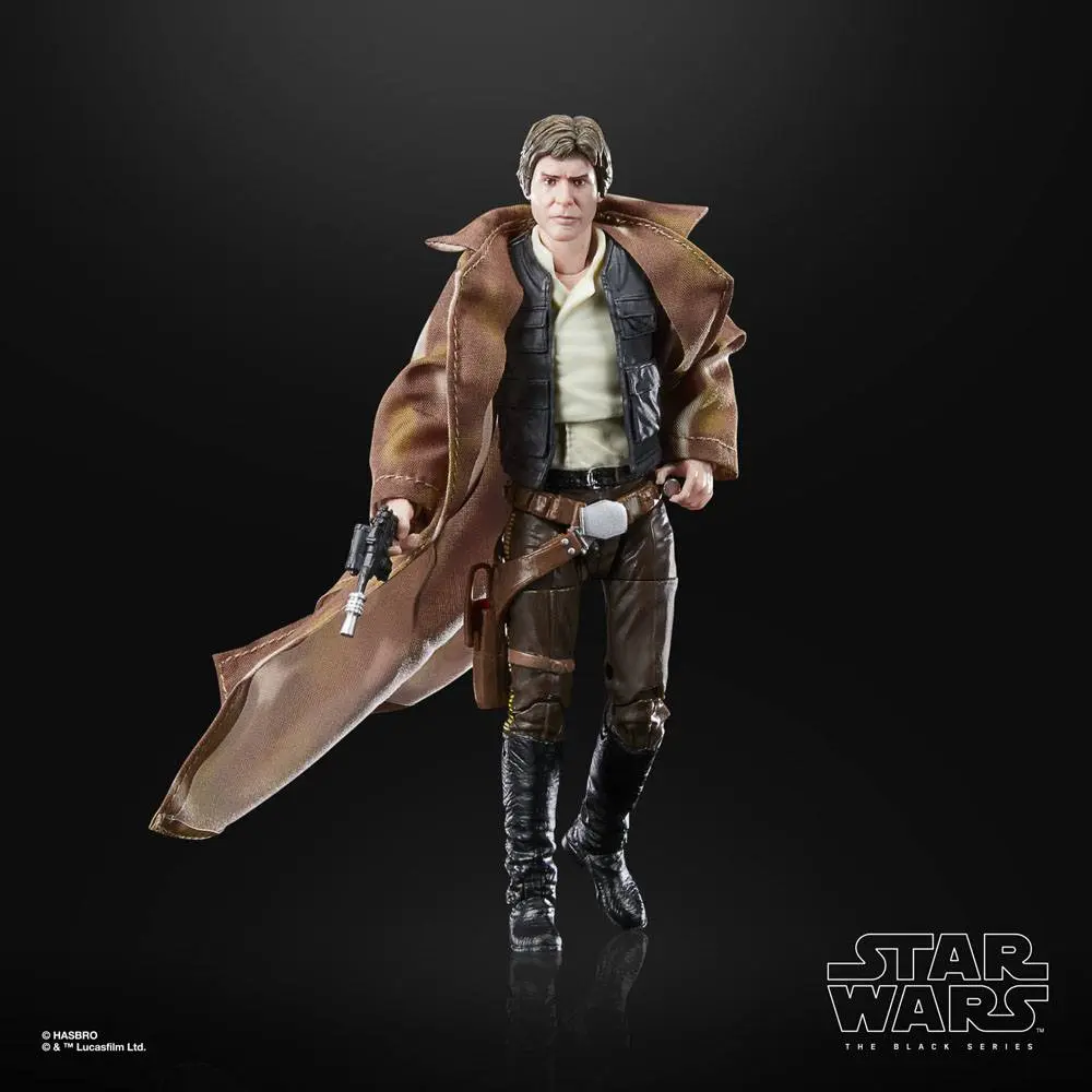 Star Wars Episode VI 40th Anniversary Black Series Actionfigur Han Solo (Endor) 15 cm termékfotó