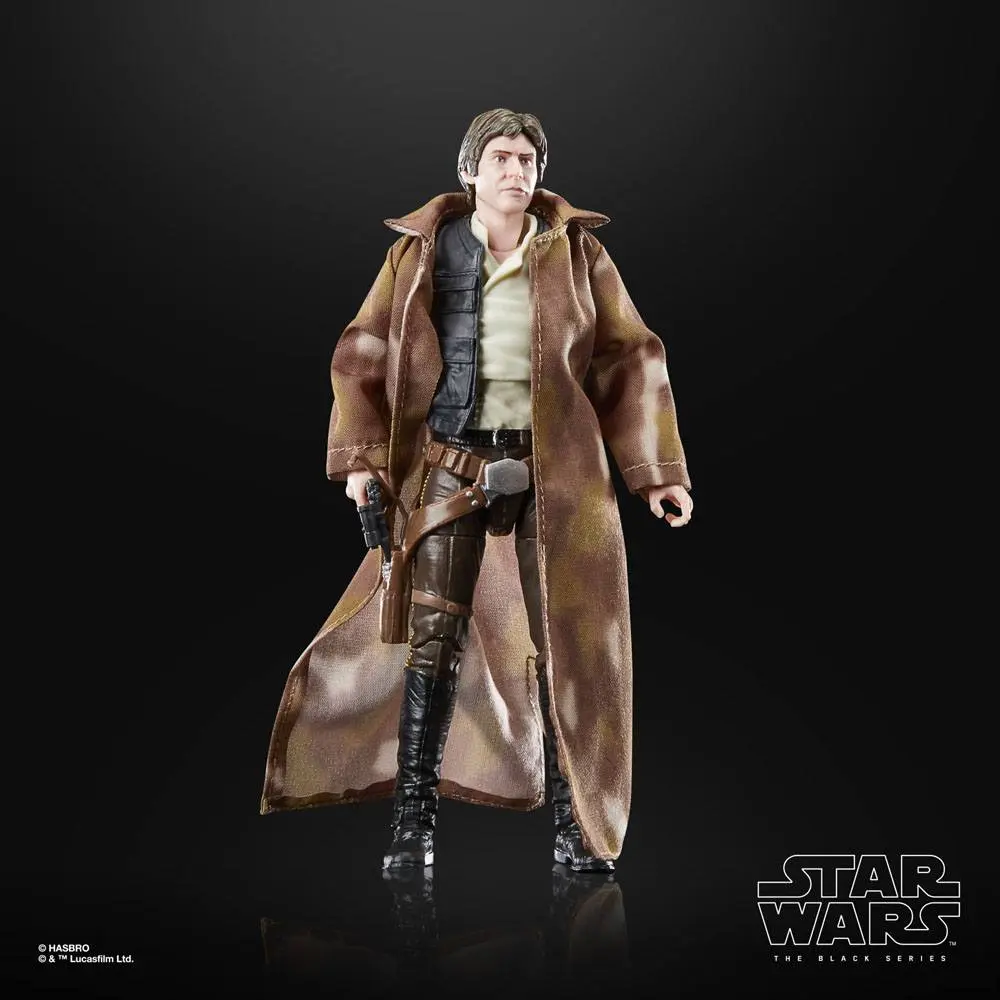 Star Wars Episode VI 40th Anniversary Black Series Actionfigur Han Solo (Endor) 15 cm termékfotó