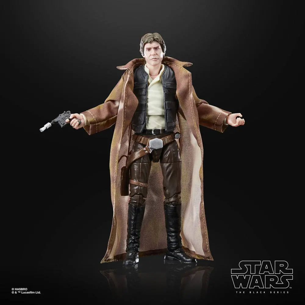 Star Wars Episode VI 40th Anniversary Black Series Actionfigur Han Solo (Endor) 15 cm termékfotó