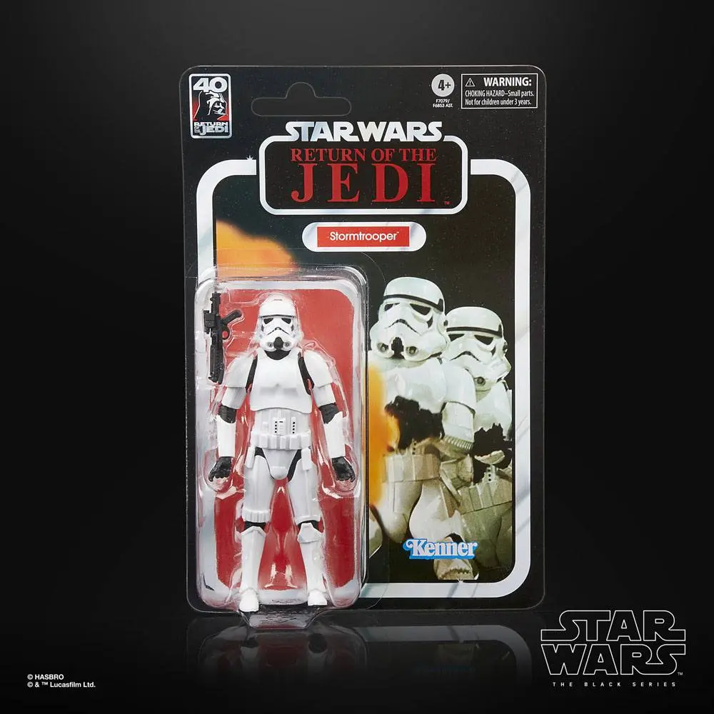 Star Wars Episode VI 40th Anniversary Black Series Actionfigur Stormtrooper 15 cm Produktfoto