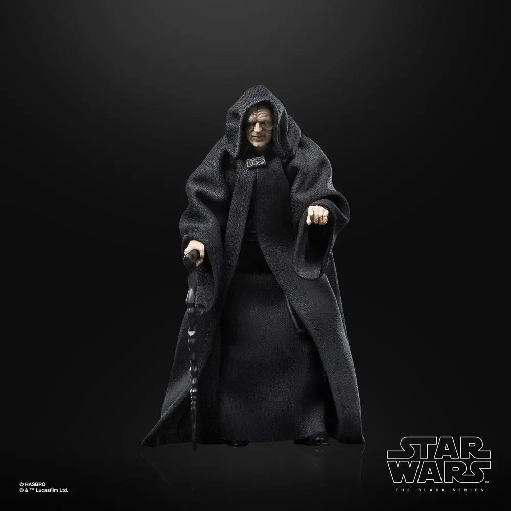 Star Wars Episode VI 40th Anniversary Black Series Actionfigur The Emperor 15 cm Produktfoto