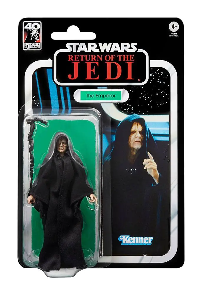 Star Wars Episode VI 40th Anniversary Black Series Actionfigur The Emperor 15 cm Produktfoto