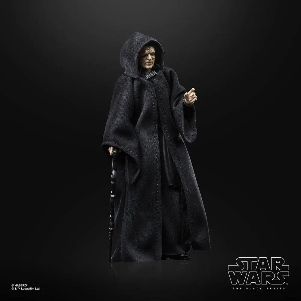 Star Wars Episode VI 40th Anniversary Black Series Actionfigur The Emperor 15 cm Produktfoto